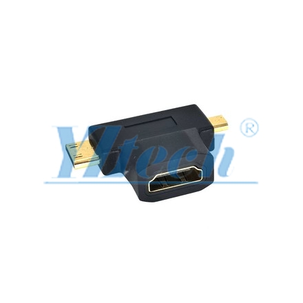 轉(zhuǎn)接頭HDMI+MINI+MICRO 三合一